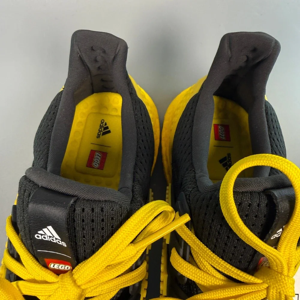 Adidas Ultraboost DNA Lego Color Pack Mens 8 Yellow Black Running Shoes Sneaker